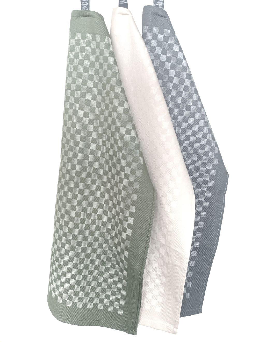 Geschirrtücher aus 100% Baumwolle von ROSS | 3-er Set Emsige Emma