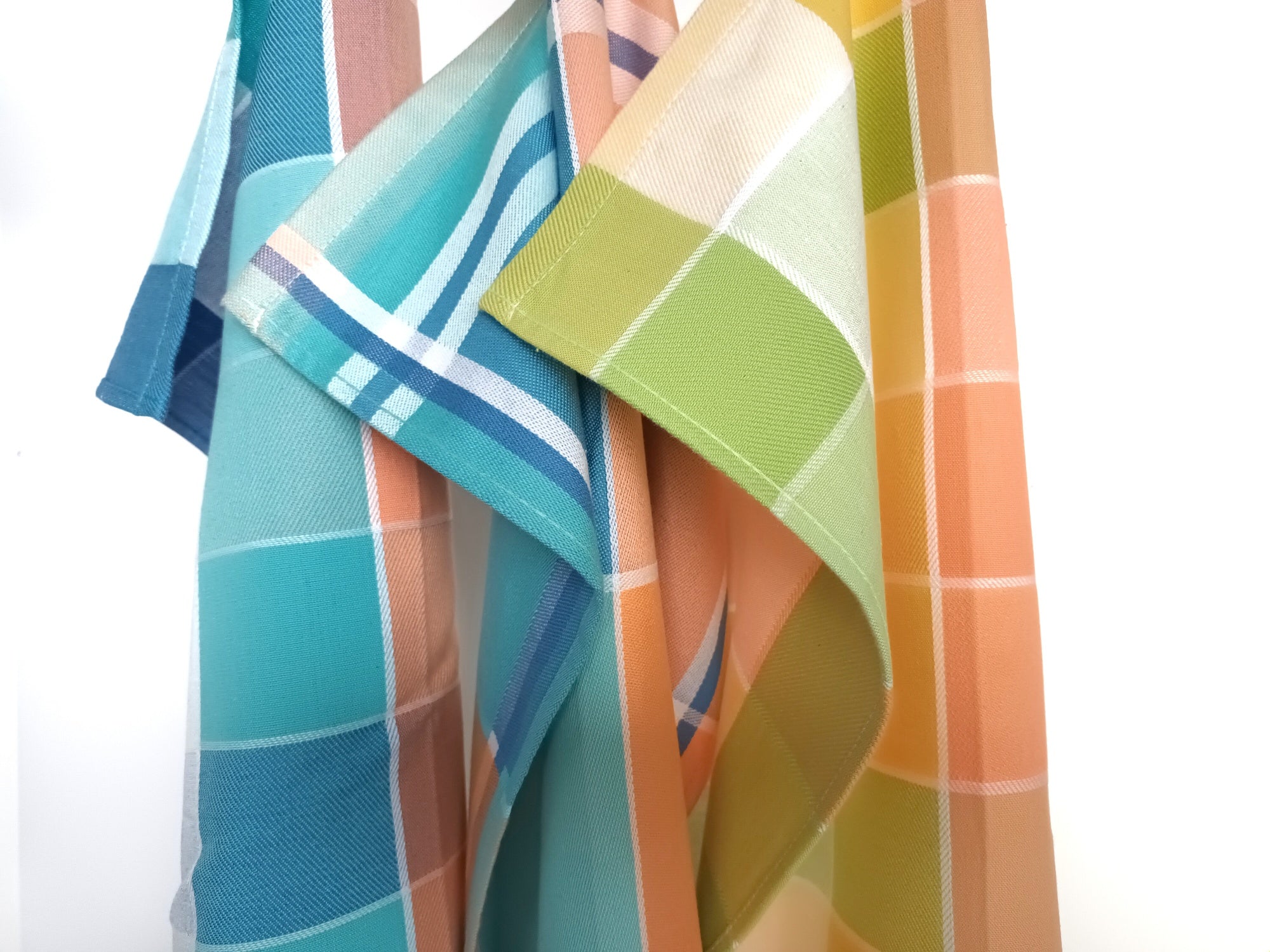 Geschirrtücher bunt aus 100% Baumwolle | 3 Tücher Emsige Emma