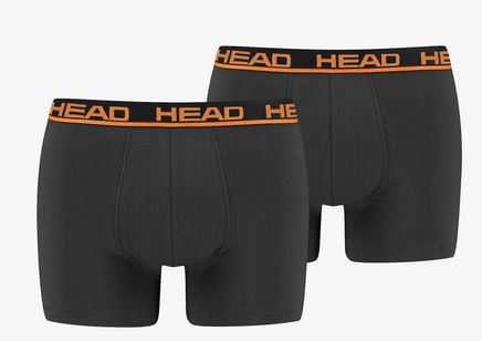 HEAD Boxershorts grau