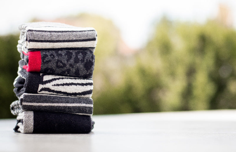 Socken für Damen und Mädchen mit Animal- und Streifenoptik | 5 Paar Herzige Hilda