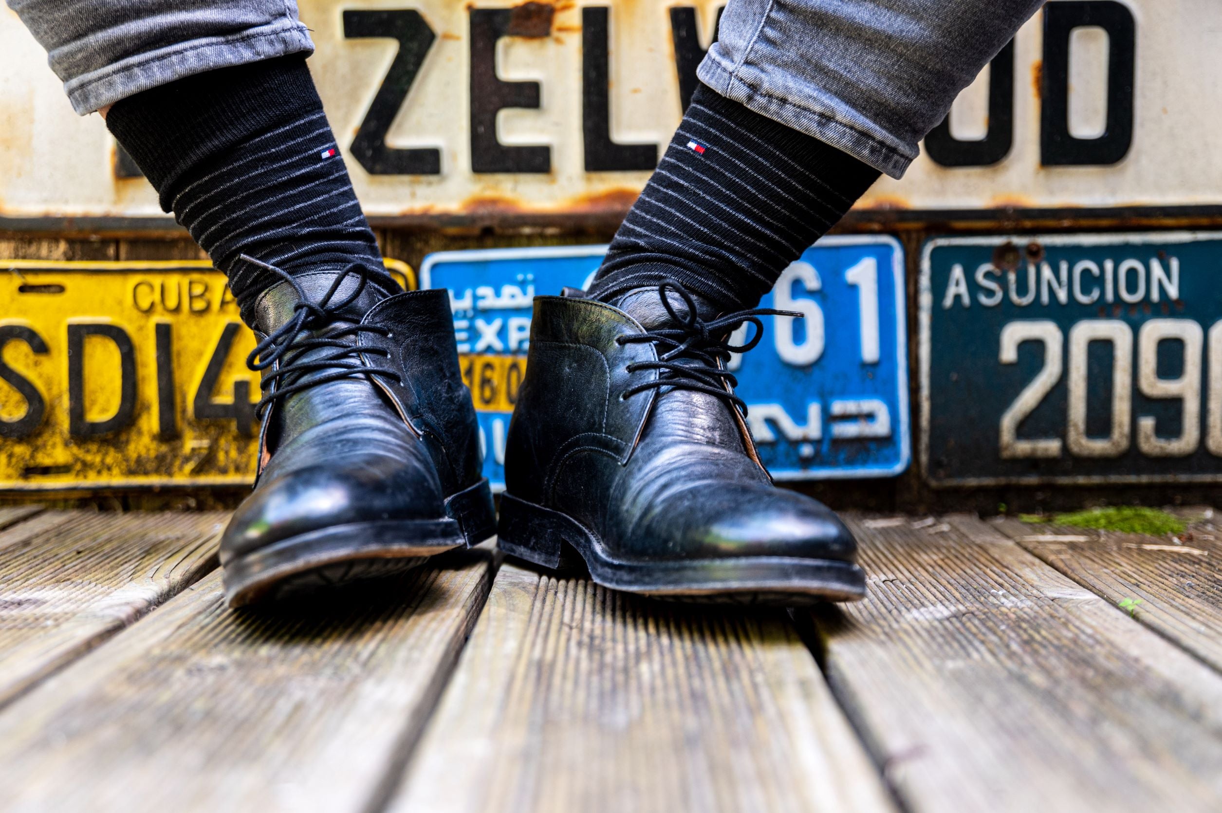 TOMMY HILFIGER Herrensocken uni und gestreift | 3 Paar Kultiger Kurt