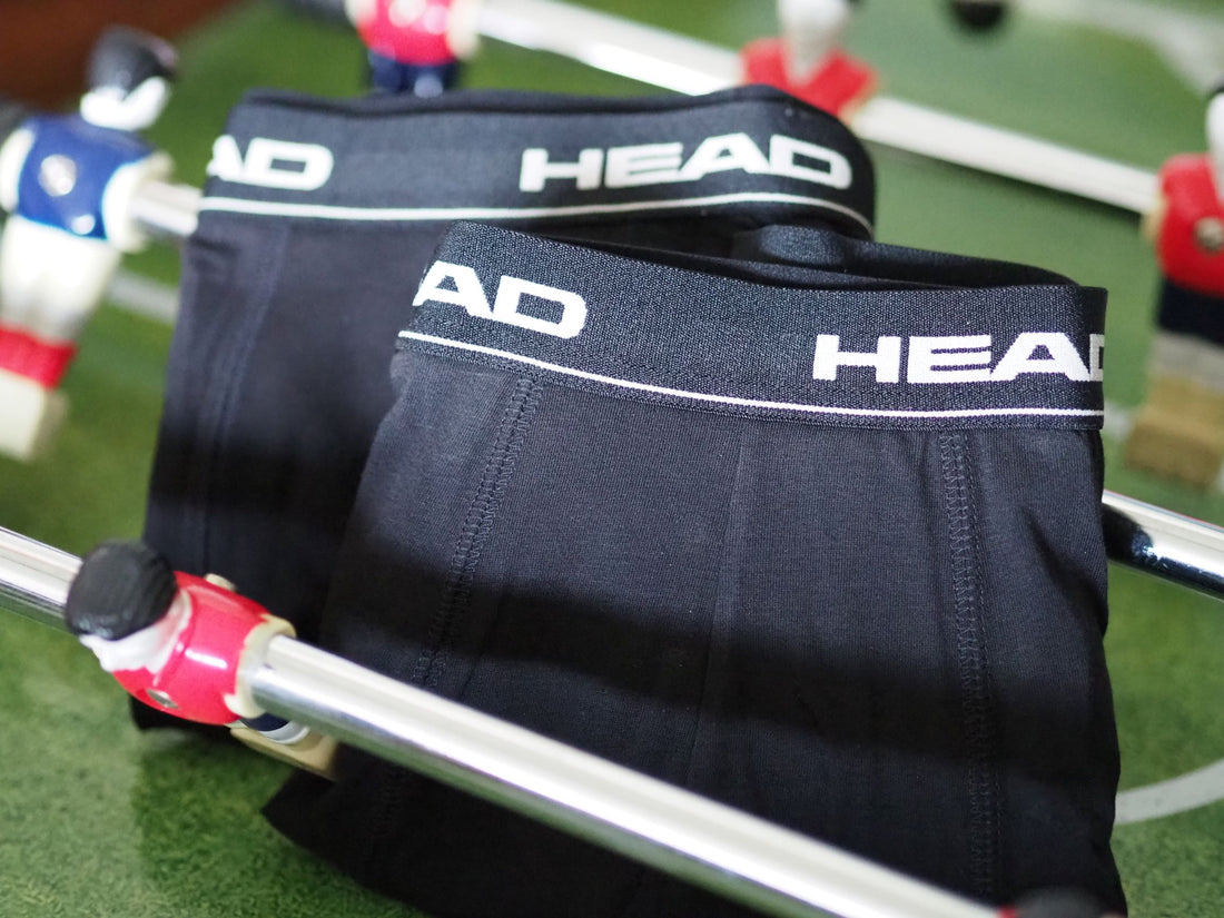 HEAD Boxershorts schwarz