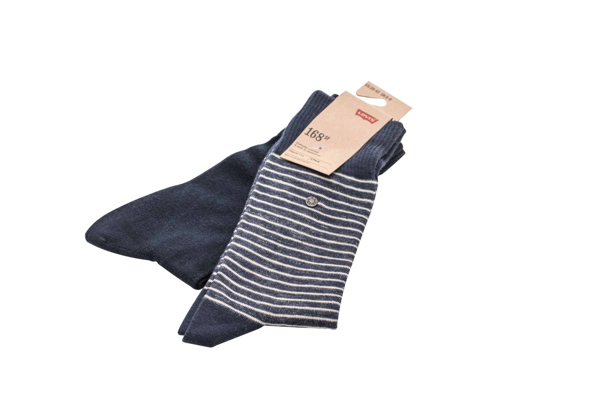 LEVI´S Socken blau & Streifen | Lässiger Levis - BUXandSOX