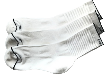 Weiße Tennissocken von Calvin Klein | 3-Paar für Frauen