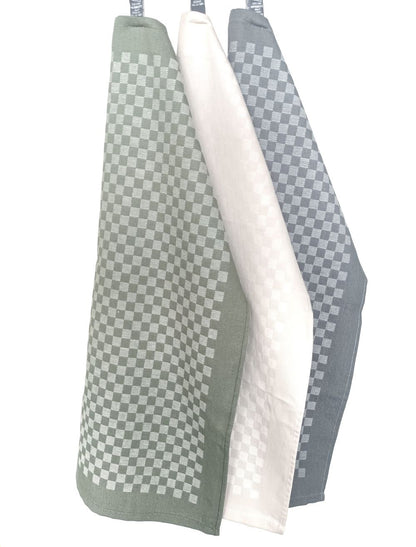 Geschirrtücher aus 100% Baumwolle von ROSS | 3-er Set Emsige Emma