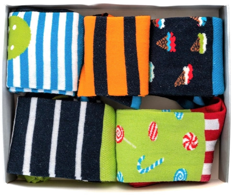 Kindersocken-Box Lustiger Lümmel von BUXandSOX.shop