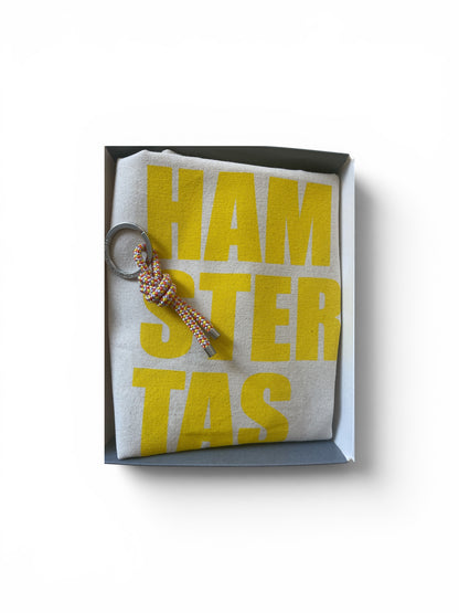 Baumwolltasche &amp; Anhänger | HAMSTERTASCHE