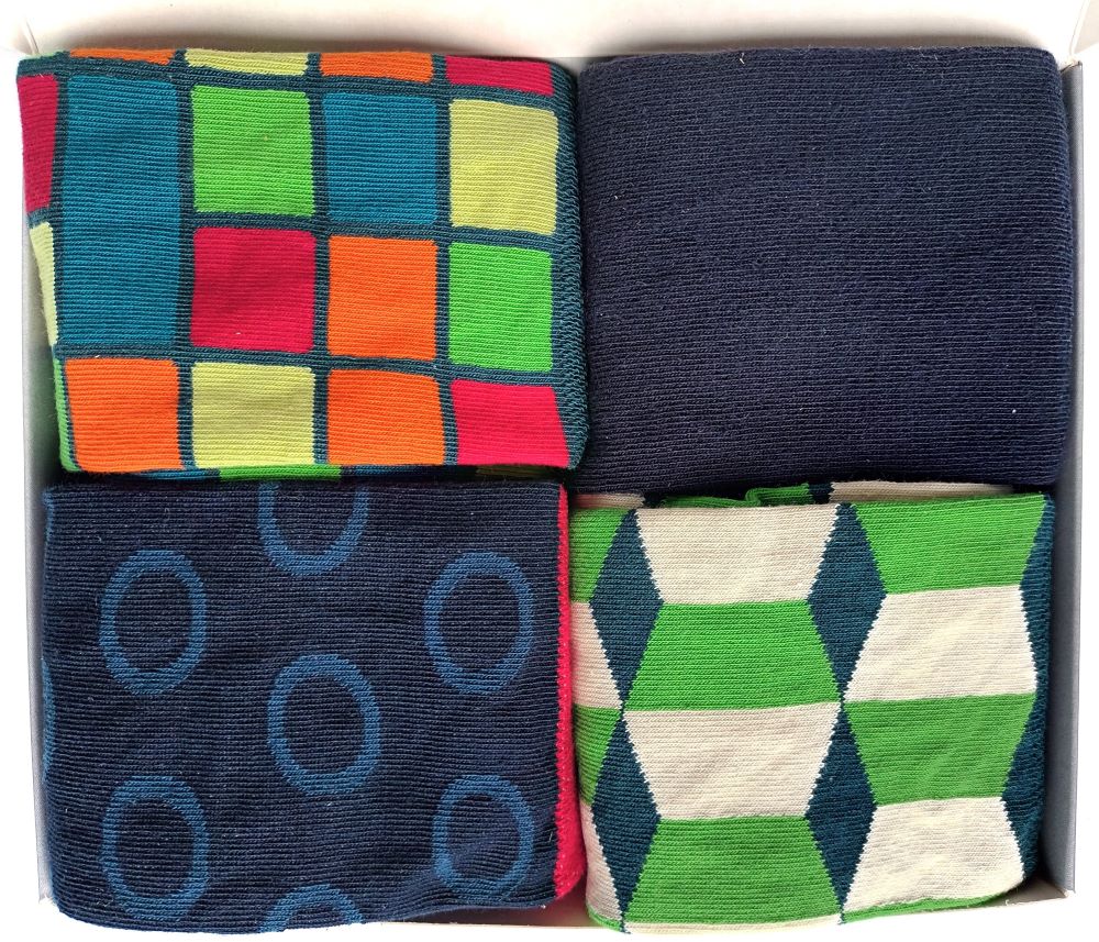 Bunte Socken für Damen und Herren | 4 Paar Putziger Paul 2
