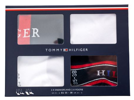 buxandsox.shop - Tommy Hilfiger Sneakers und Füßlingen in Geschenkbox
