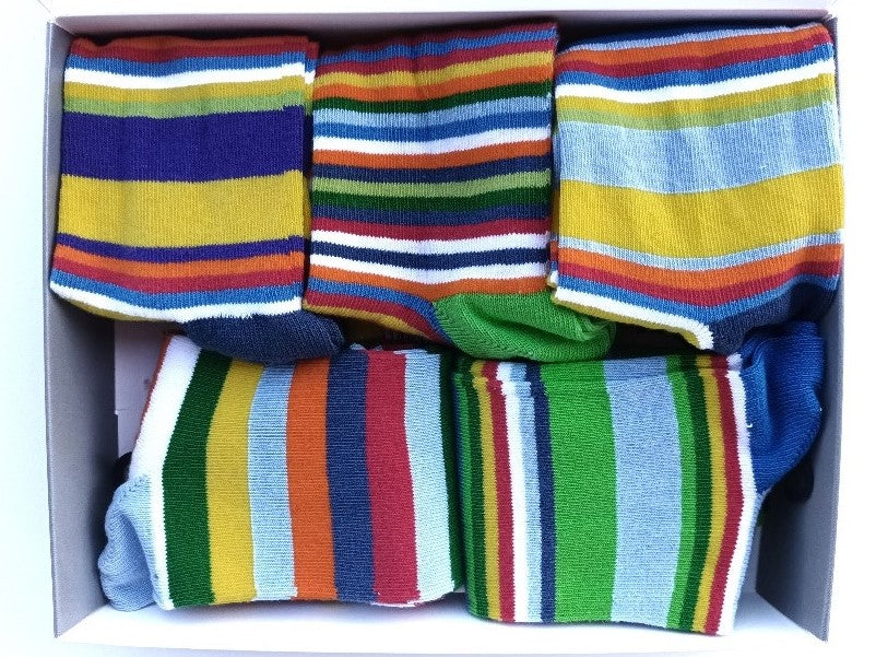 Socken Streifen bunt | Frischer Fratz