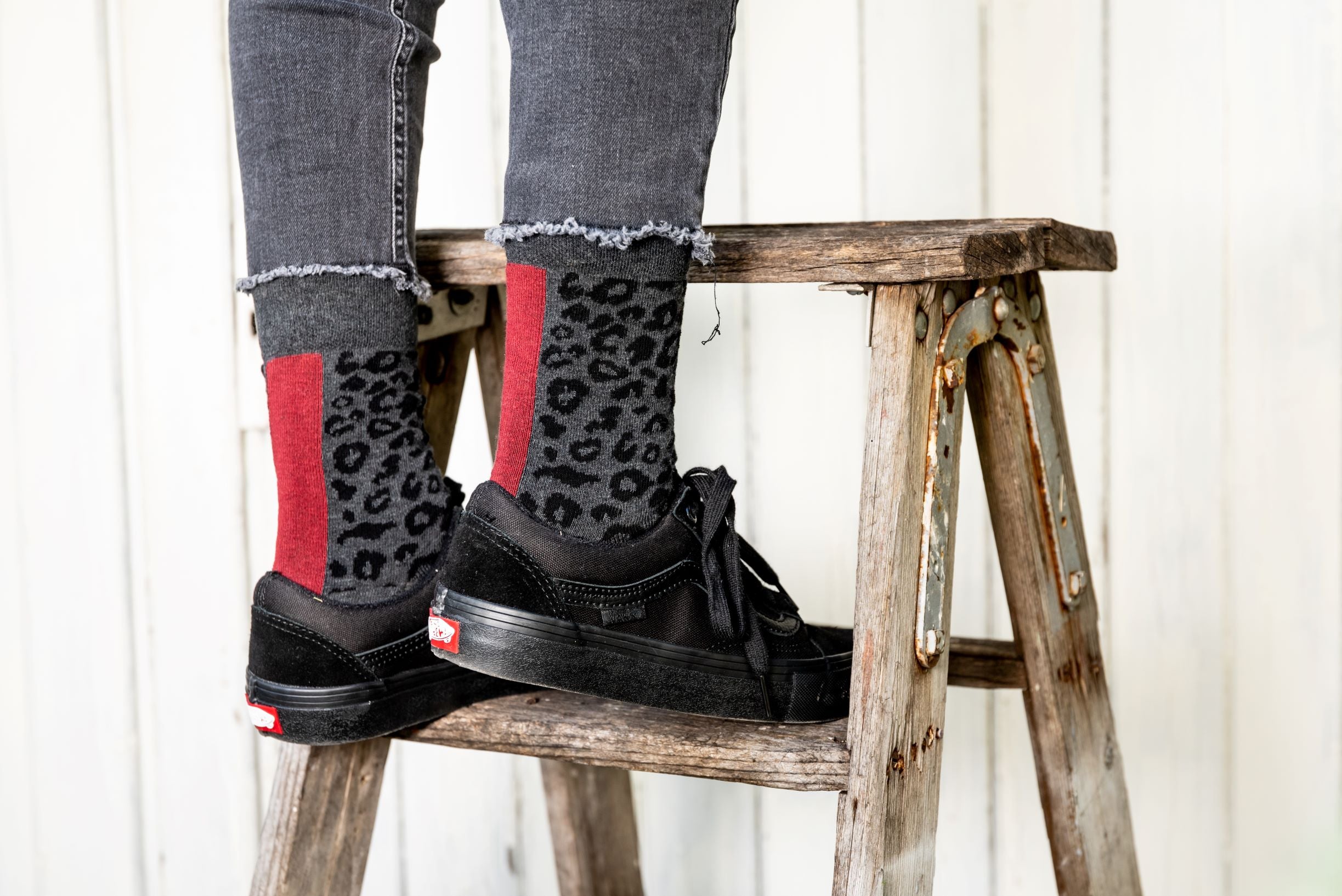 BUXandSOX Socken Trend , graue Socken