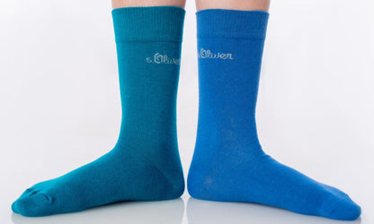 S. Oliver Kindersocke blau | Kunter Bunter