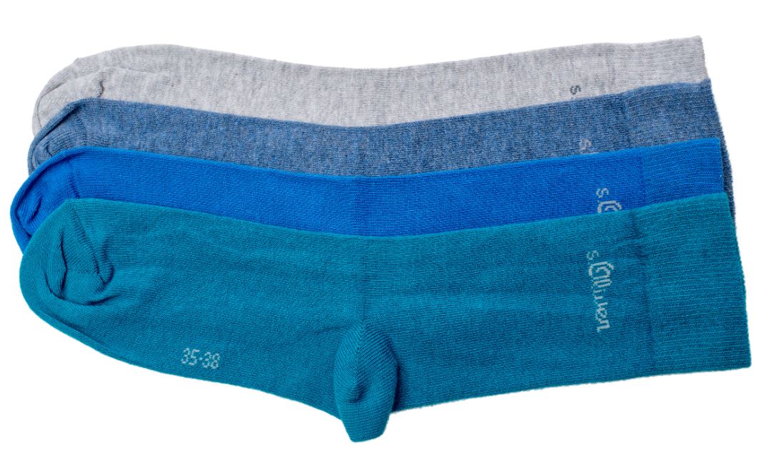 S. Oliver Kindersocke blau | Kunter Bunter