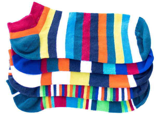 Bunte Sneakers in Ringel-Optik von BUXandSOX kaufen
